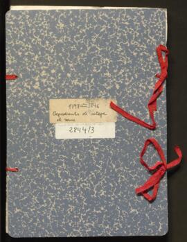 Expedients de "limpieza de sangre" 1798=1846 (sig 2844/3)