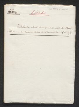 XIII. Reial Acadèmia de Bones Lletres de Barcelona (sig: 281/13)