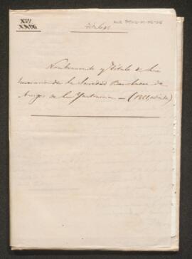 XVI. Societat de Barcelona d'Amics de la Instrucció (sig: 281/16)
