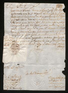 Carta de Felip IV al comte de Plasència 1658 (sig 22)