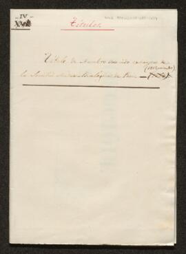 IV. Societat Mèdic-Psicològica de París (1853-1854) (sig: 279/4)