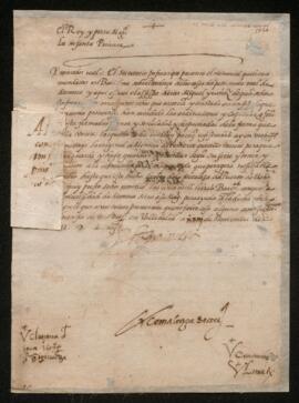 Carta de la infanta Maria d'Àustria al procurador reial de Mallorca 1554 (sig 8)