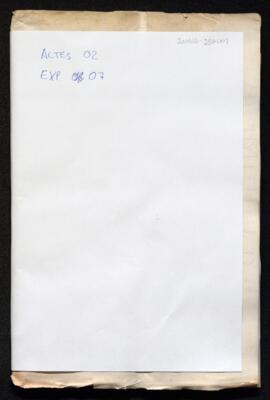 Correspondència amb la Junta Suprema de Sanitat de l'any 1821