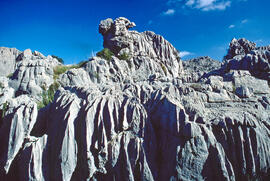 Serra de Tramuntana. Zona càrstica prop de Lluc. Escorca