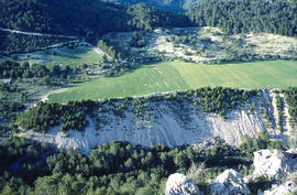 Paisatge de sembrat en una zona d'altipla