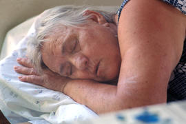 Dona dormida