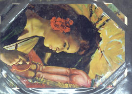 Mujer española flamenco