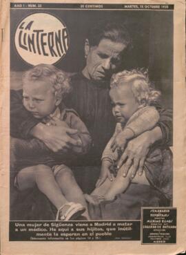 La Linterna. Semanario de reportajes, nº22. 15 octubre 1935