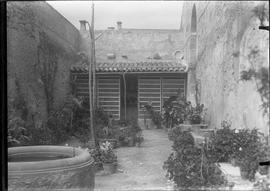 Pati interior de l'església de Sa Pobla