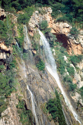 Salt d'aigua a la serra de Tramuntana