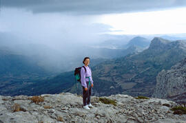 Cortina d'aigua sobre la vall de Pollença