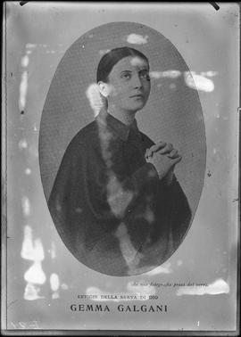 Reproducció de santa Gemma Galgani
