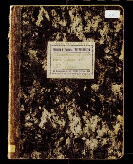 Curso 1951-52. Cuaderno de Rotación para el 2ª Curso