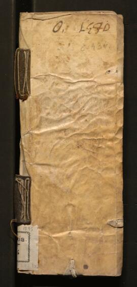 Llibre de talla ordinària 1590