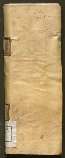 Llibre de talles 1757