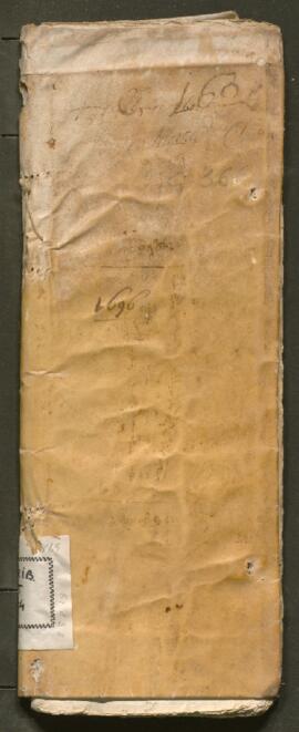 Llibre de talles 1696