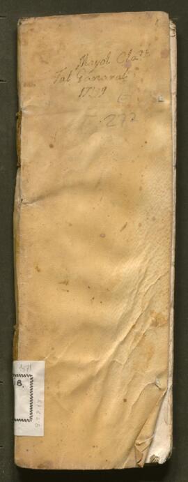 Llibre de talles 1759