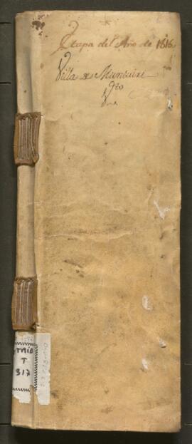 Llibre de talles 1816