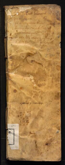 Llibre de talla general 1757