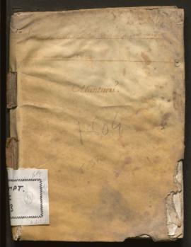 Llibre d'albarans del clavari 1804