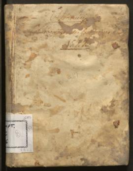 Llibre d'albarans del clavari 1822