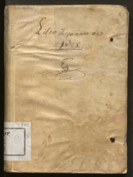 Llibre d'albarans del clavari 1825