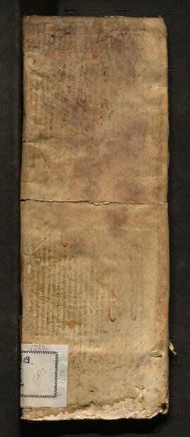 Llibre de talla ordinària 1585 - 1586