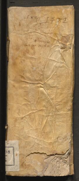 Llibre de talles extraordinàries 1582