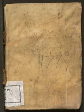 Llibre d'albarans del clavari 1797 - 1799