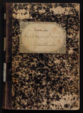 Registres de defuncions 1885-1887 (SIG. J.196)
