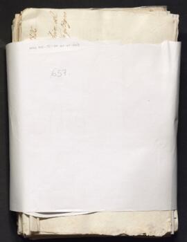Entrades de correspondència 1826-1829 (Sig. 657)